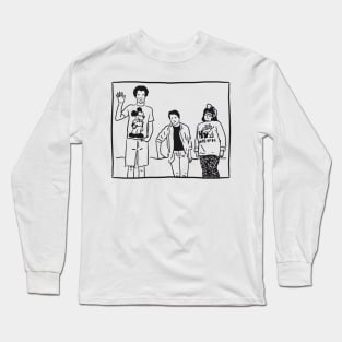 McFly family photograph Back to the Future 1985 Long Sleeve T-Shirt